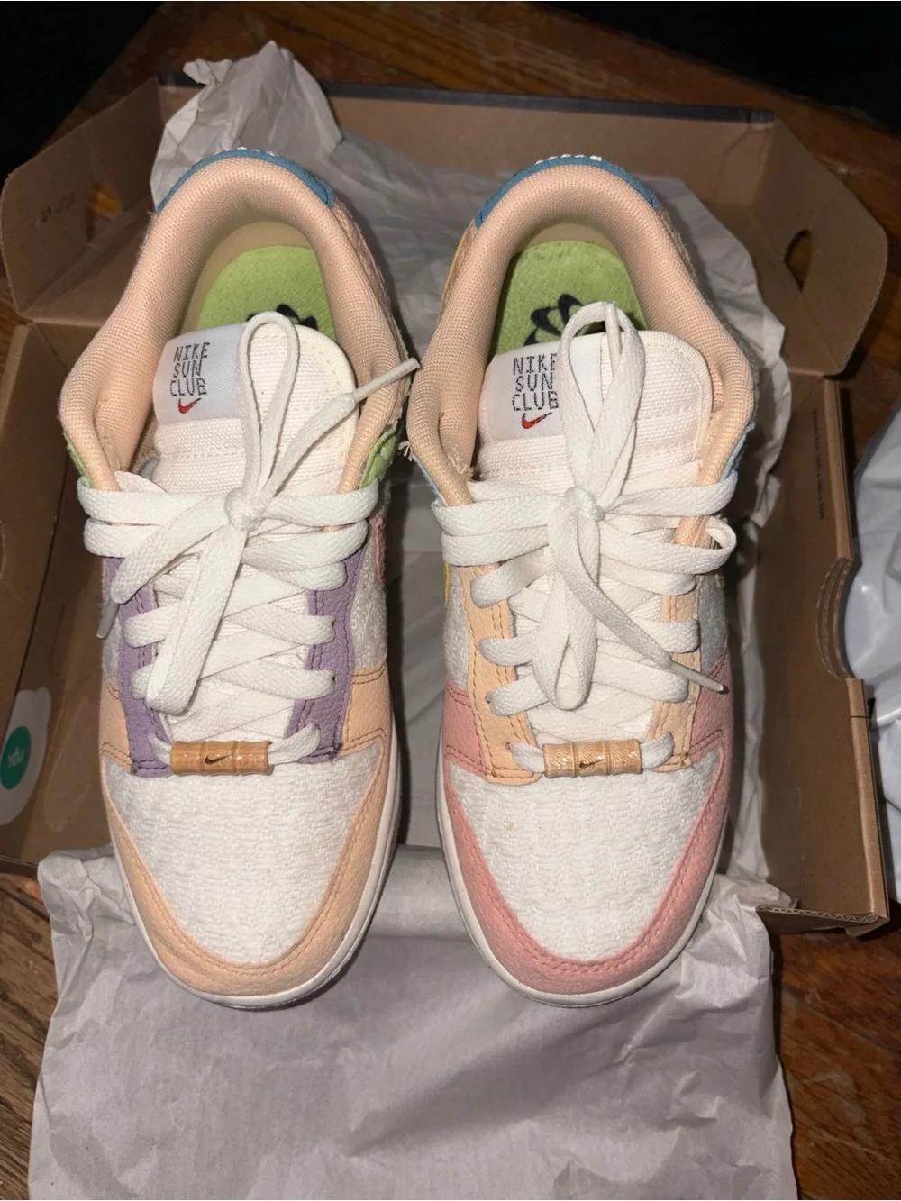 Nike Kids Dunks Pastel Multi-Color